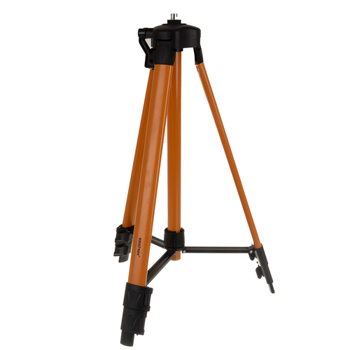 Kryžminio lazerio stovas Bigstren, 150 cm, oranžinis / juodas