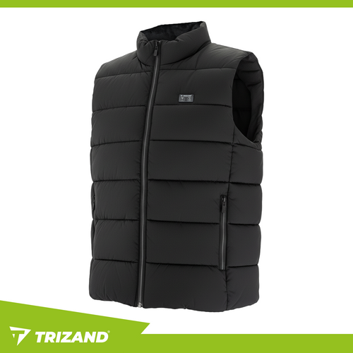 Trizand 26540 USB Heated Vest, Size M, Black