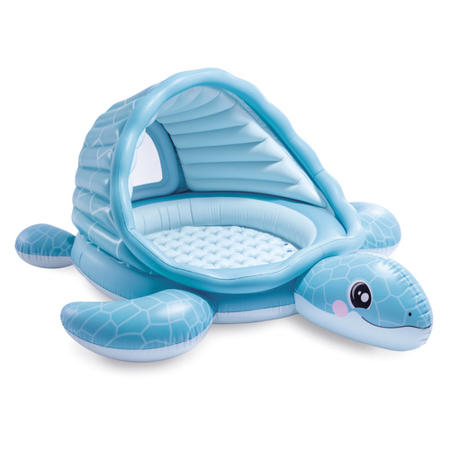 Pripučiamas vaikiškas baseinas su stogeliu Intex 48677NP Turtle Playland