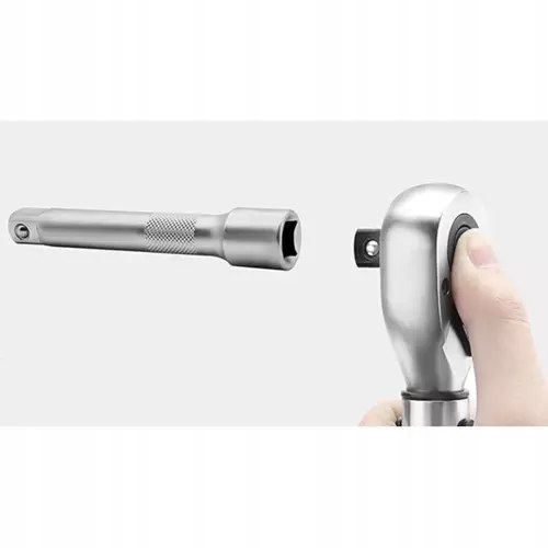 Torque Wrench 1/2\" Bigstren 28-210 Nm, with 17/19/21 mm Sockets and Extension
