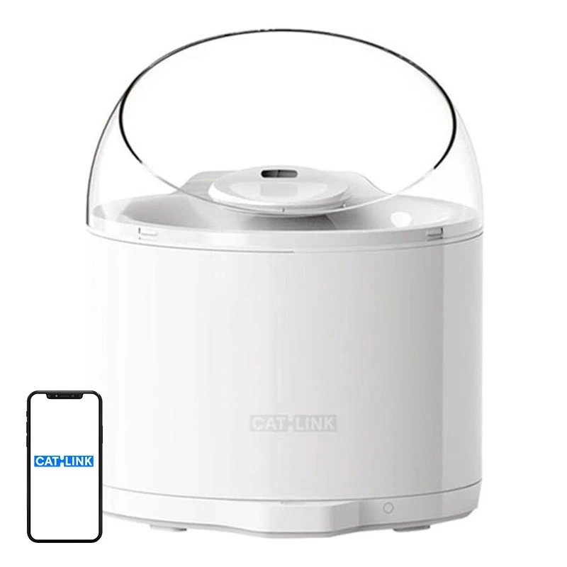 Išmanioji naminių gyvūnų girdykla Catlink Pure 2, 2.6L, pilka