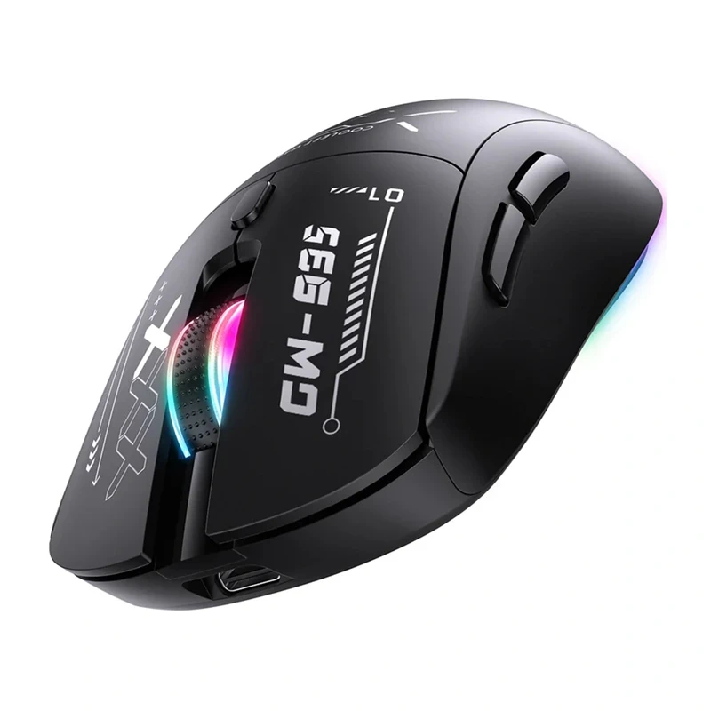 Belaidė žaidimų pelė ONIKUMA CW953, 12800 DPI, juoda