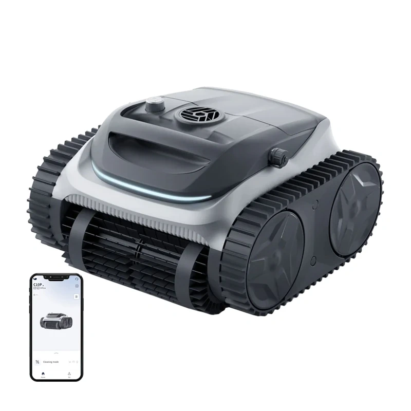 Baseino valymo robotas Bublue C10, baltas