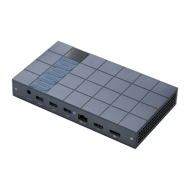 Peladn G2E Thunderbolt 5 prijungimo stotelė, pilka