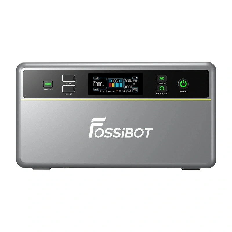 FOSSIBOT FBP1200 1200W įkrovimo stotelė, 1958Wh, žalia