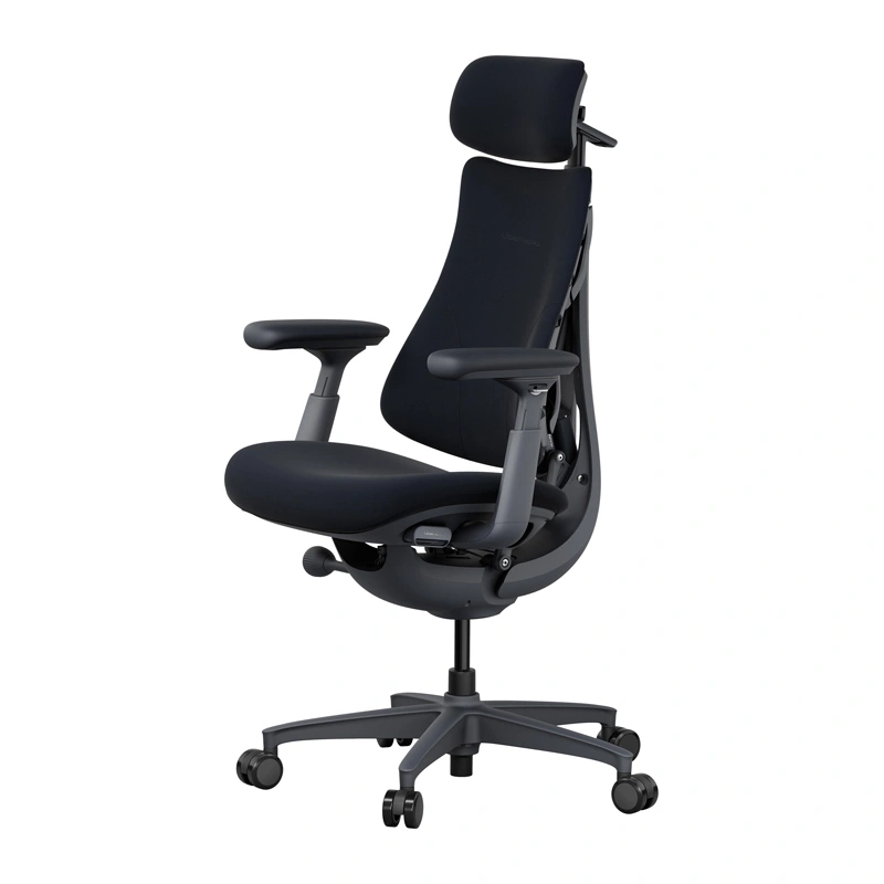 LiberNovo Omni Dynamic ergonominė žaidimų kėdė, 45 cm, juoda