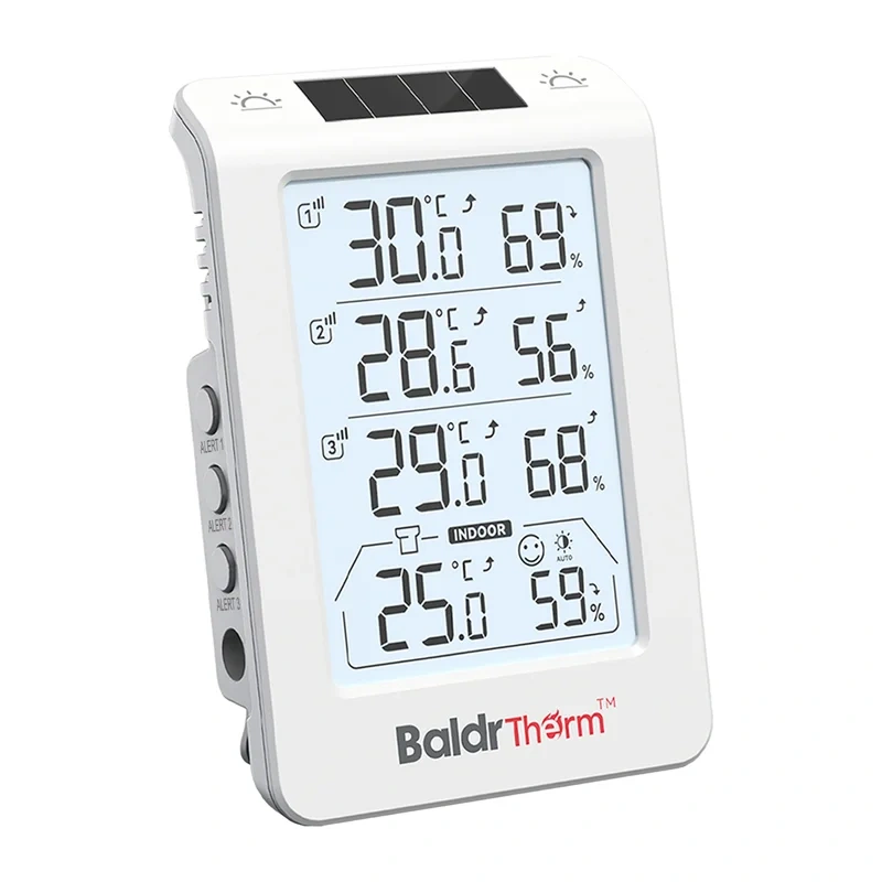 BALDRTHERM B0598 3 kanalų termohigrometras