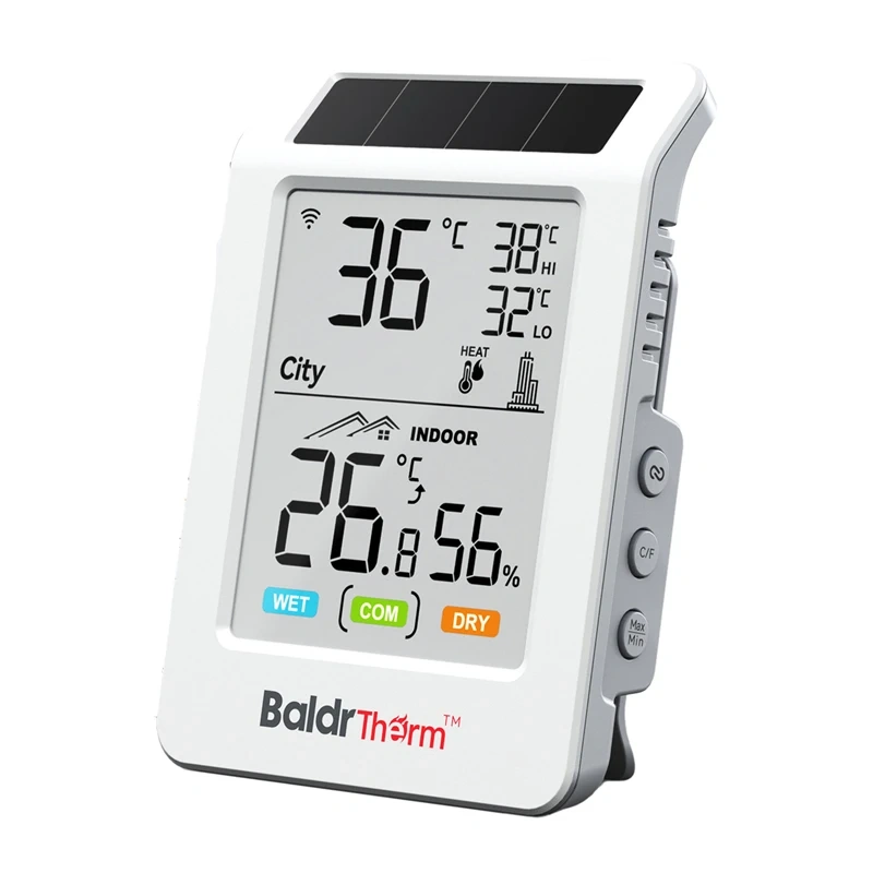 Išmanusis Wi-Fi termohigrometras Rainpoint BALDRTHERM HCS596WB