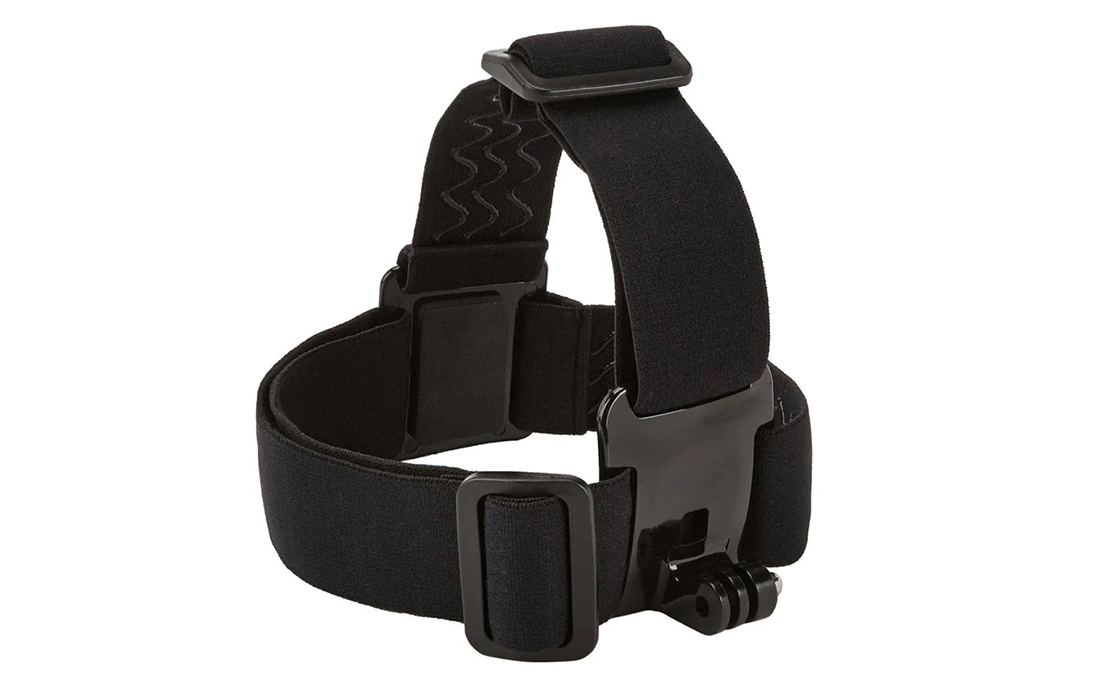 Telesin GP-HMS-T04 Head Strap for Sports Cameras, Black