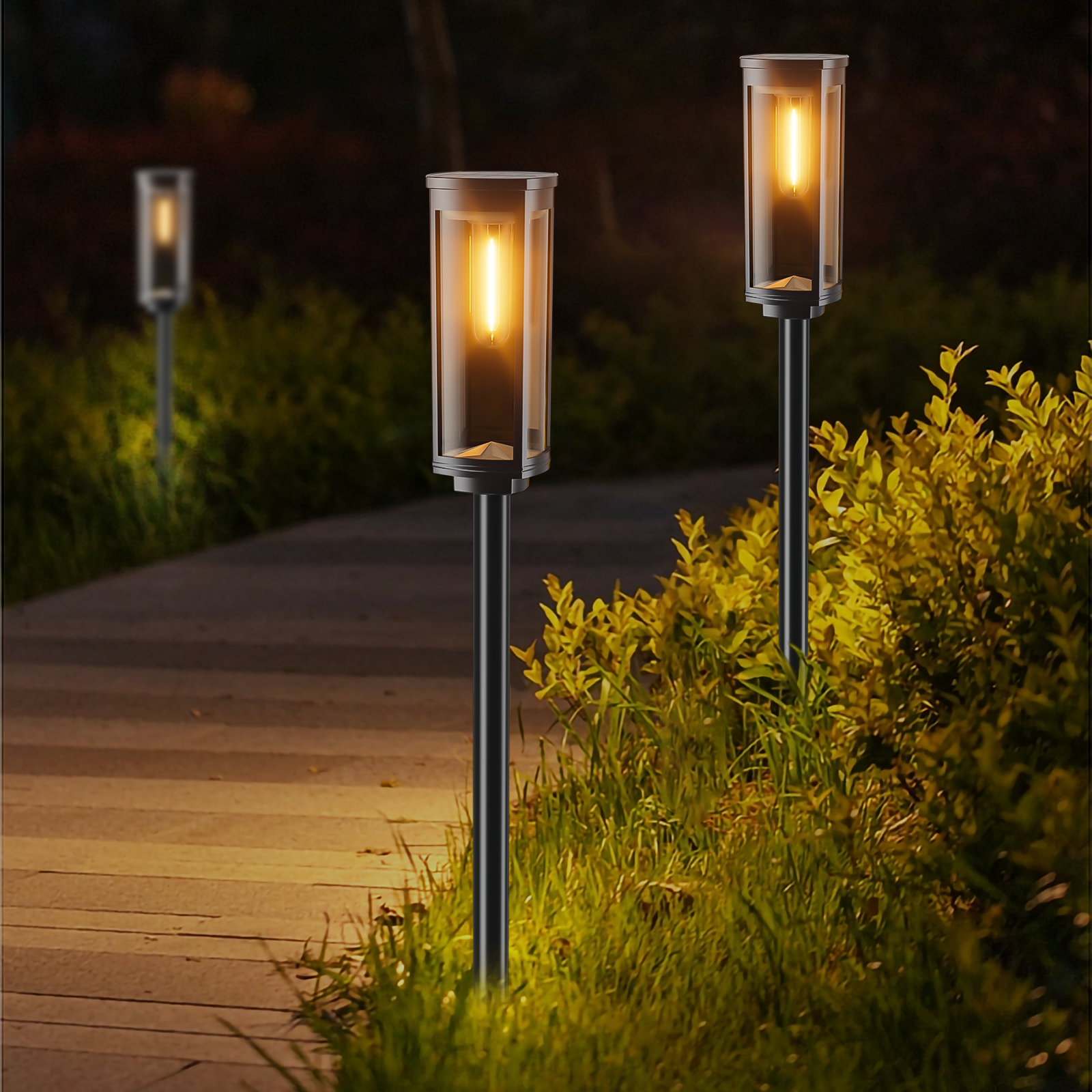 Forever Light SUNARI FLS-97 Classic LED Solar Garden Lamp 3000K 500mAh