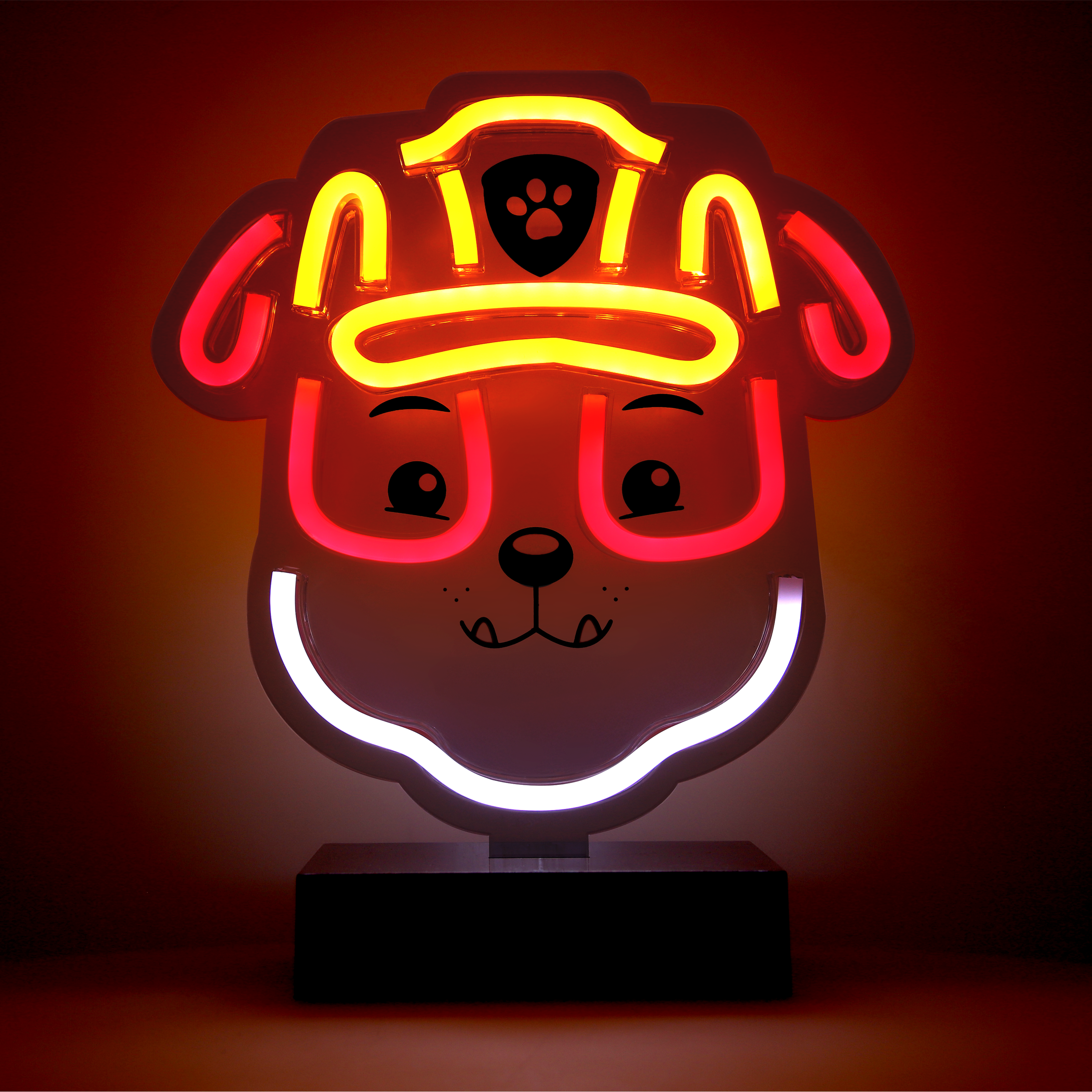 Psi Patrol Rubble LED Neon on Stand