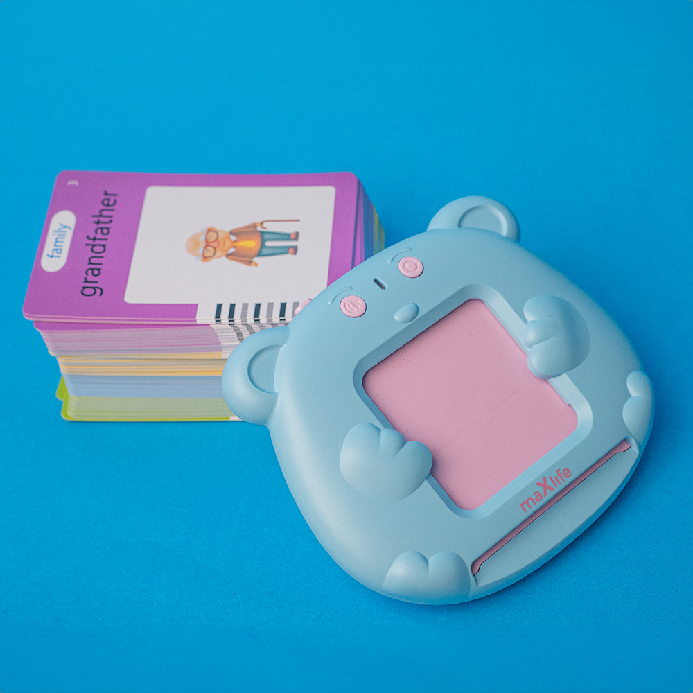 Maxlife MXLD-100 Interactive English Learning Device, Blue