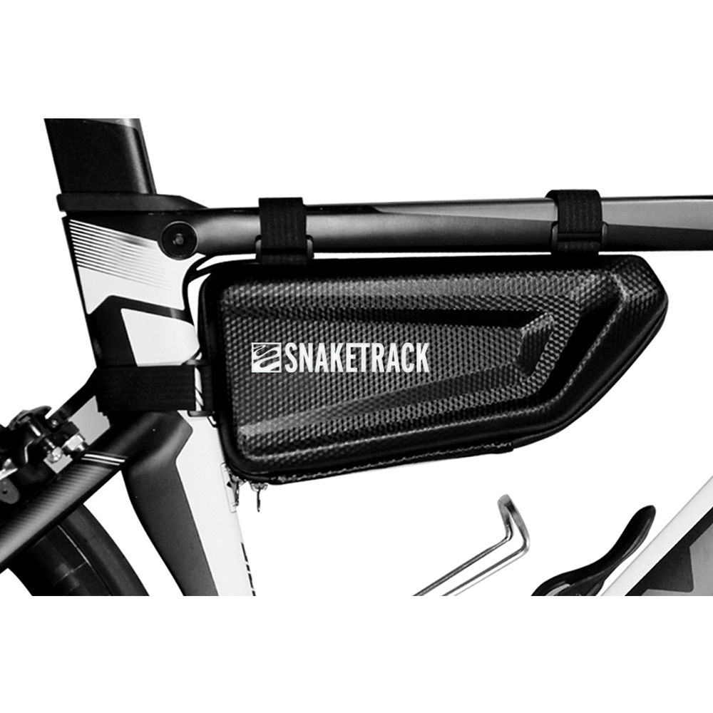 Dviračio rėmo krepšys Snake Track ST01, 1.5L, juodas