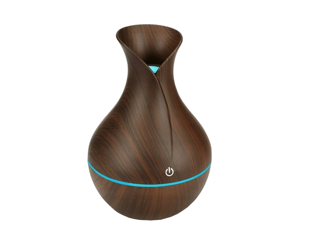 Air Humidifier and Aroma Diffuser, 200 ml, Dark Brown