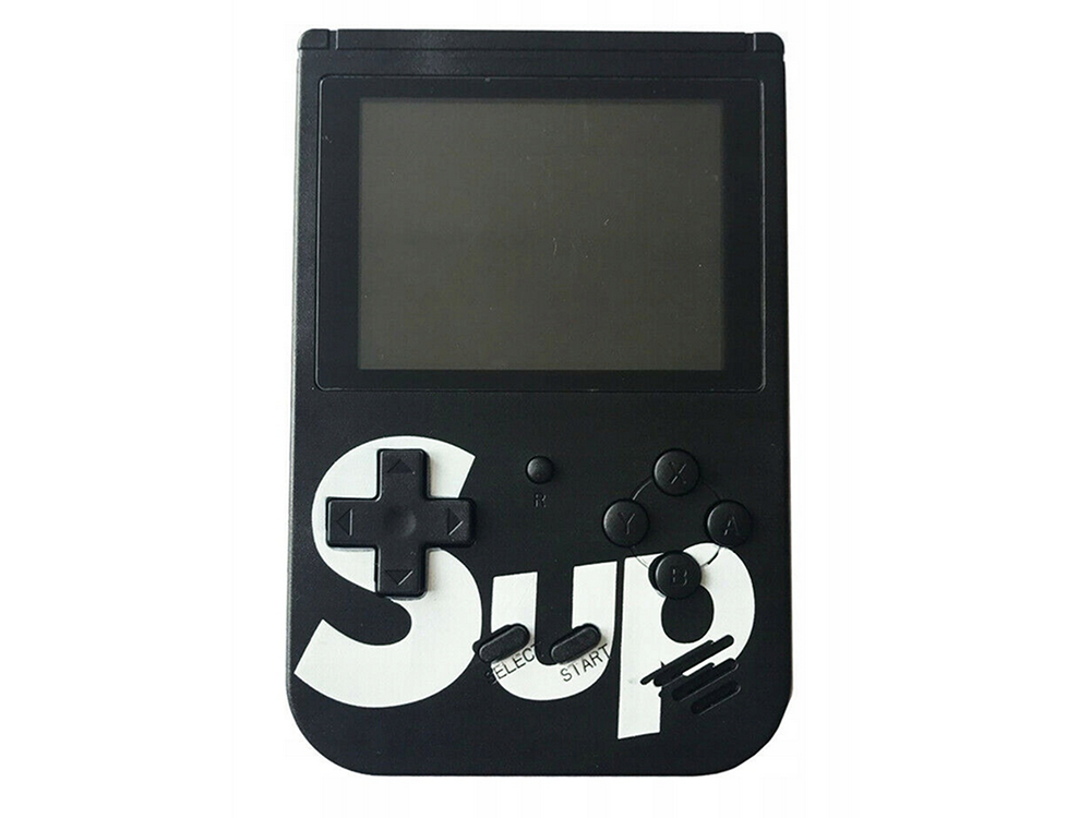 Mini Console Portable, Retro Games, 400 Games, 3.0\", TV Connection, Black