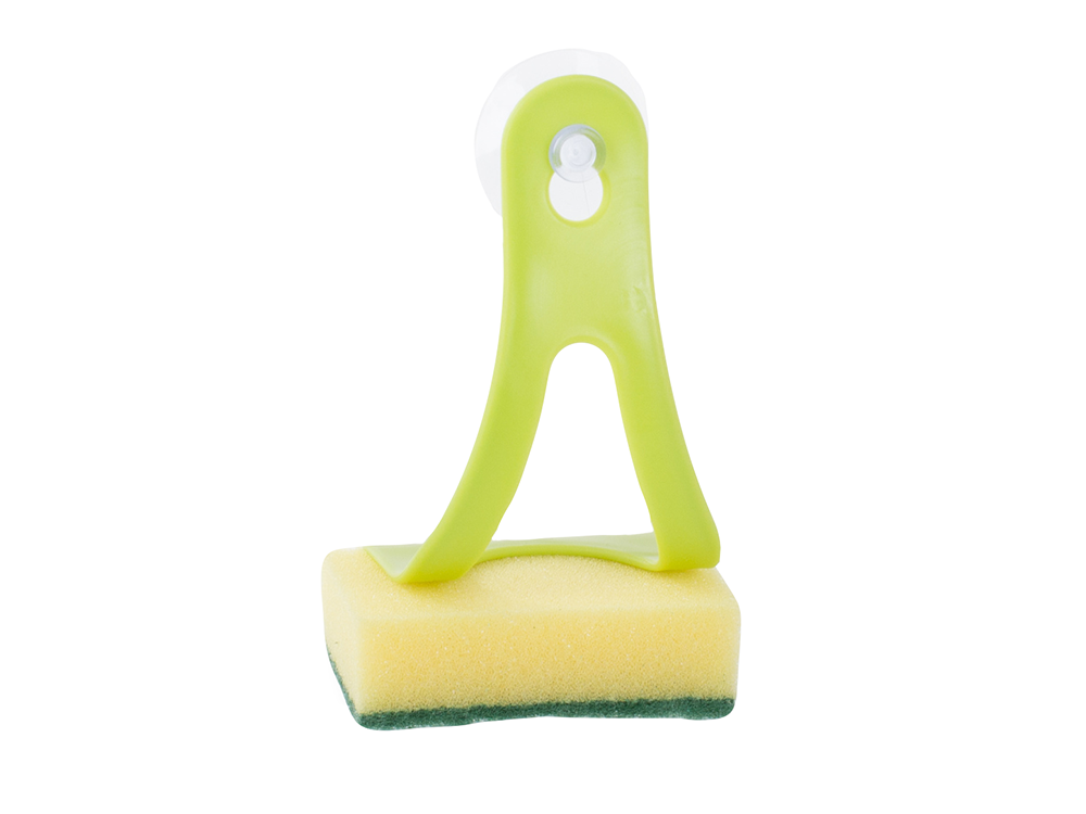 Kitchen Sponge Organizer with Suction Cup, 16x8x8 cm, Assorted Colors