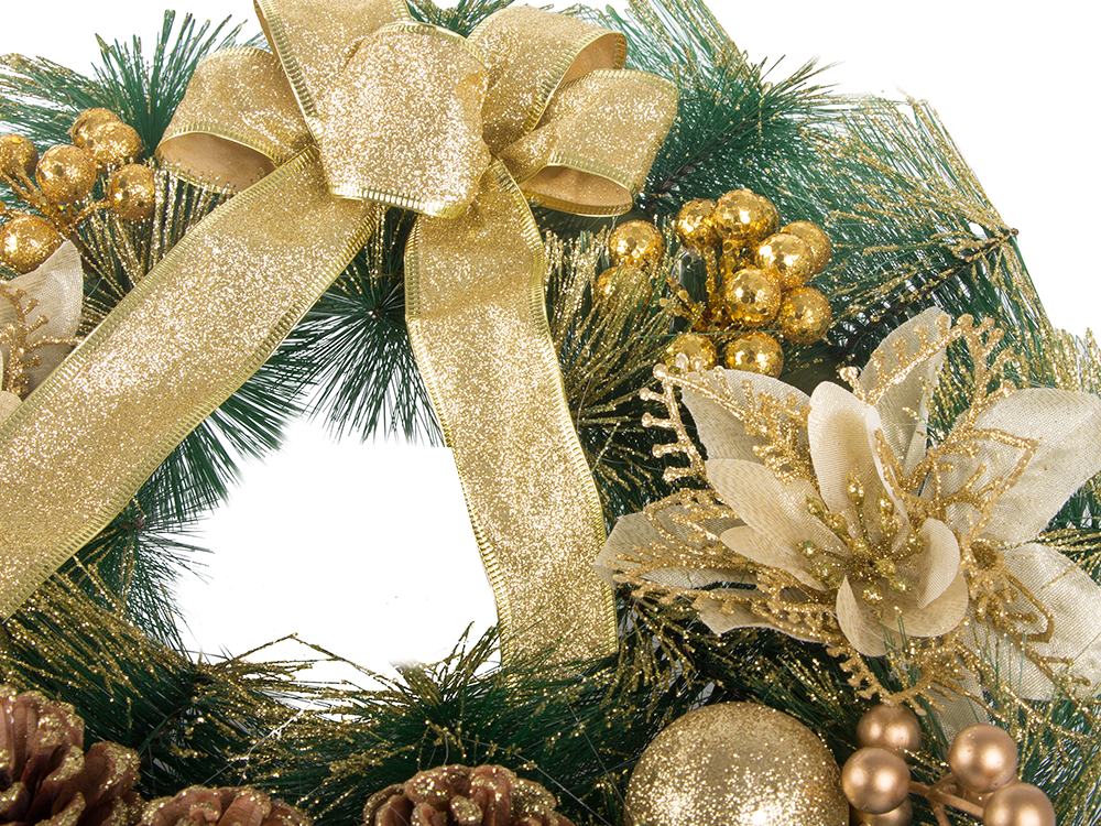 Christmas Wreath for Doors and Walls, 40 cm