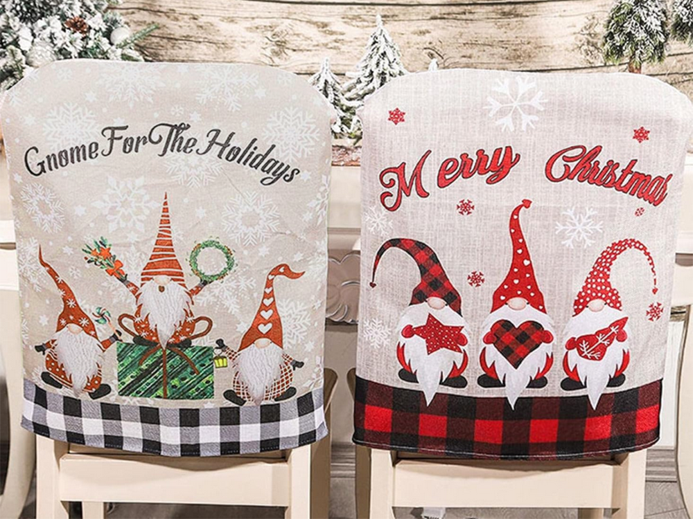 Christmas Chair Back Cover, 57x45 cm
