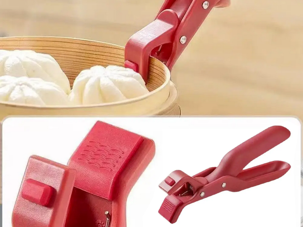 Hot Pot Gripper Tongs for Pots and Bowls, 19 cm