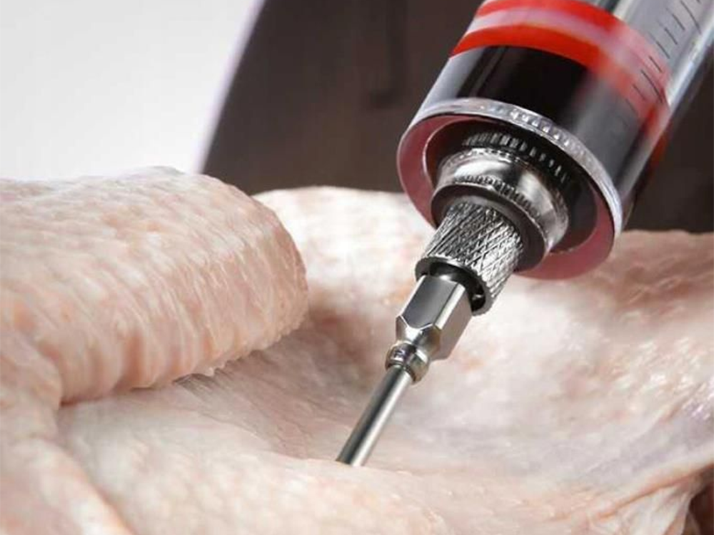 Mėsos marinavimo švirkštas su 3 adatomis 30 ml