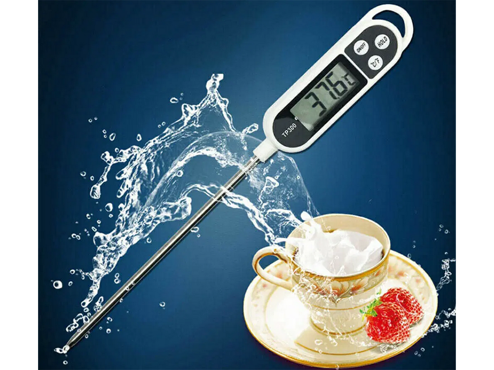 Kitchen Thermometer with Probe, 24 cm
