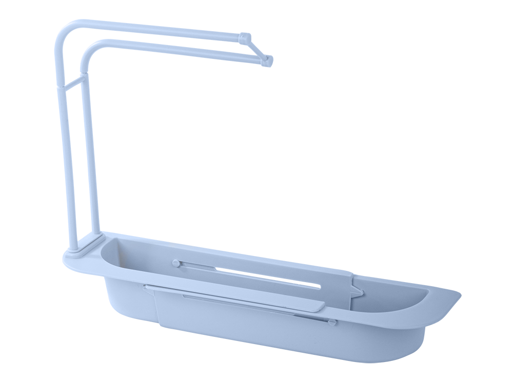 Expandable Kitchen Sink Organizer, Grey