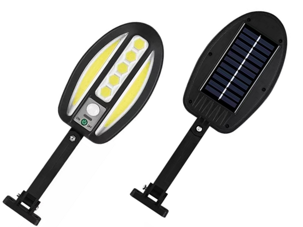 Solar Lamp 95 LED with Motion and Dusk Sensor