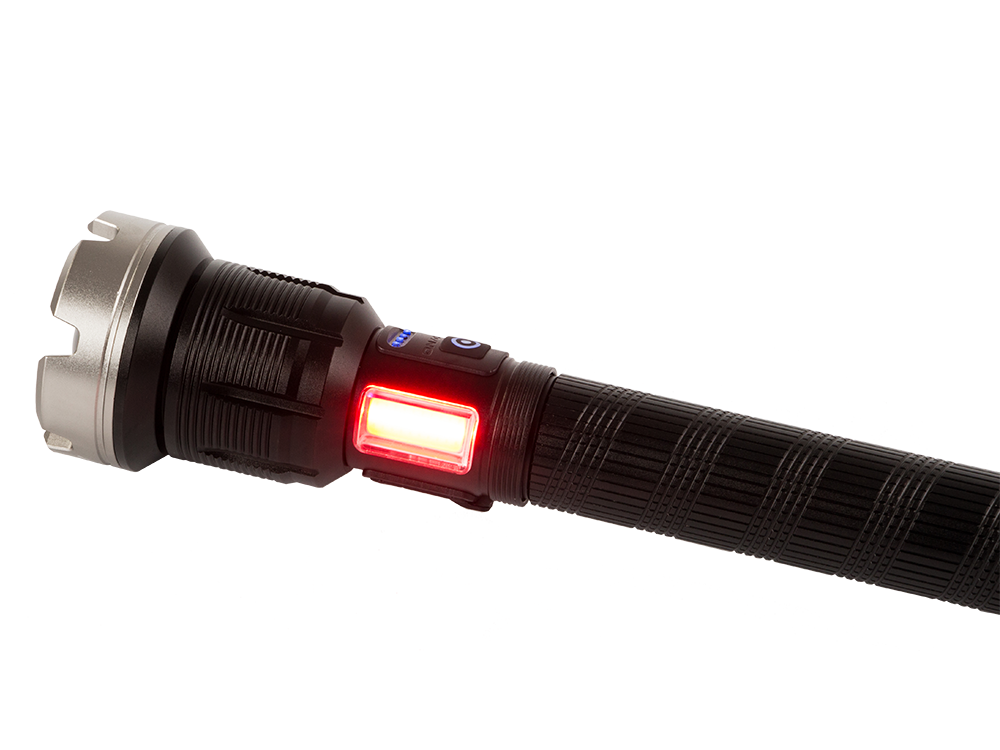 Bailong F226 Tactical Flashlight CREE XHP90 LED with Power Bank