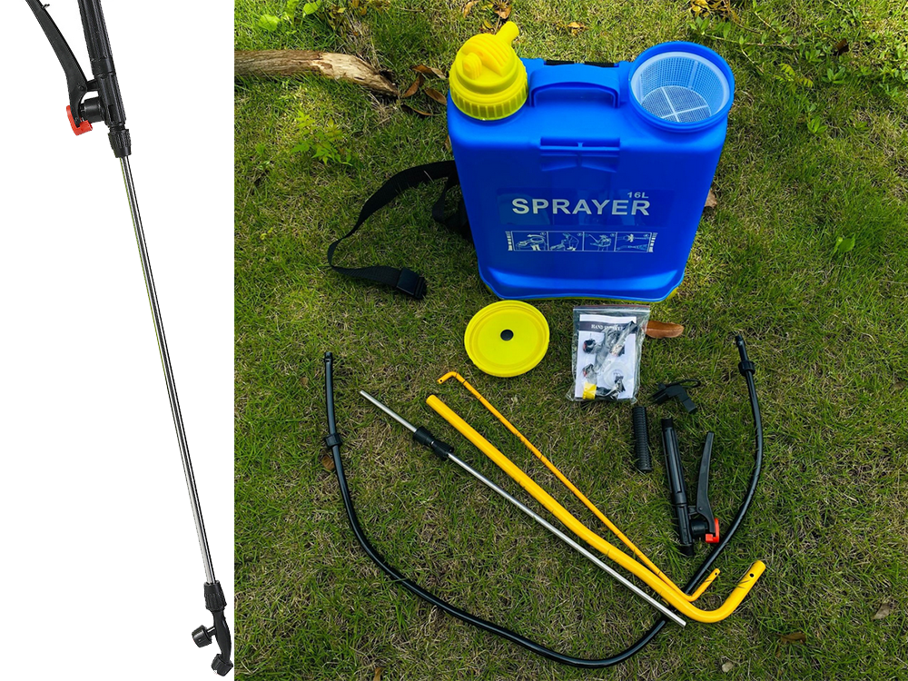 Backpack Garden Pressure Sprayer with Manual Pump, 20L, Blue
