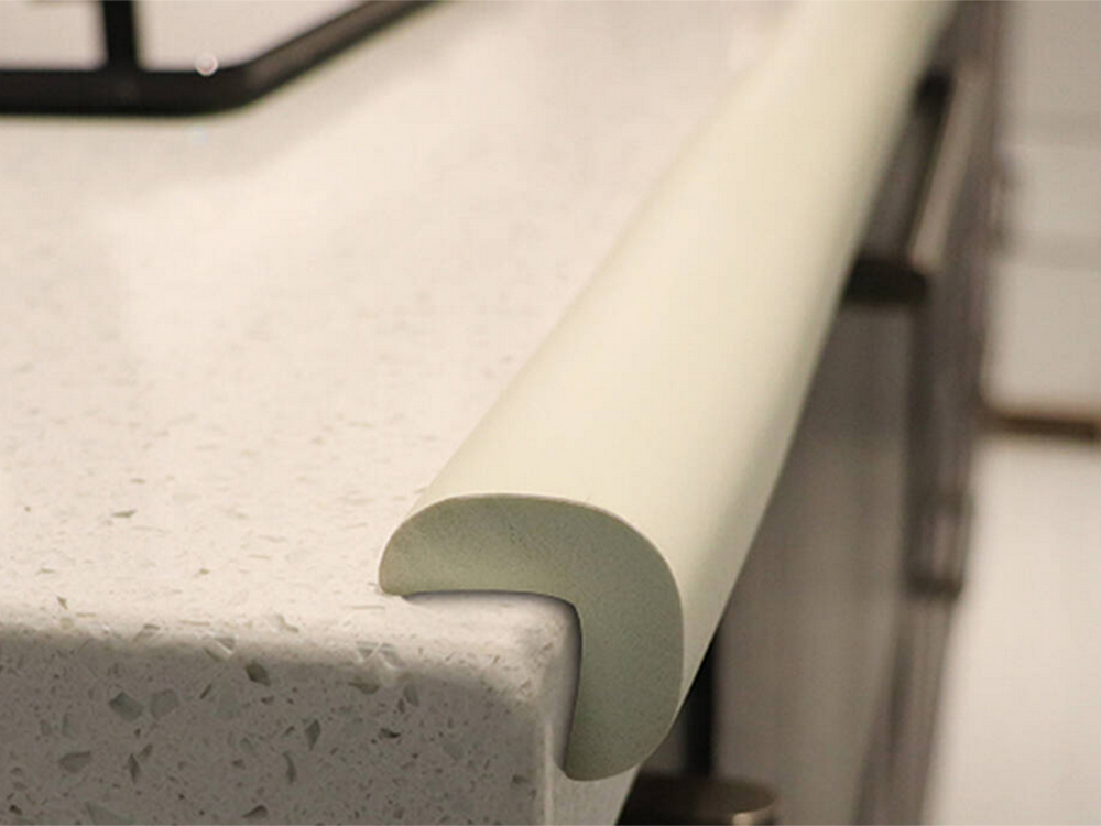 Soft Foam Furniture Edge Protector Tape 2m White