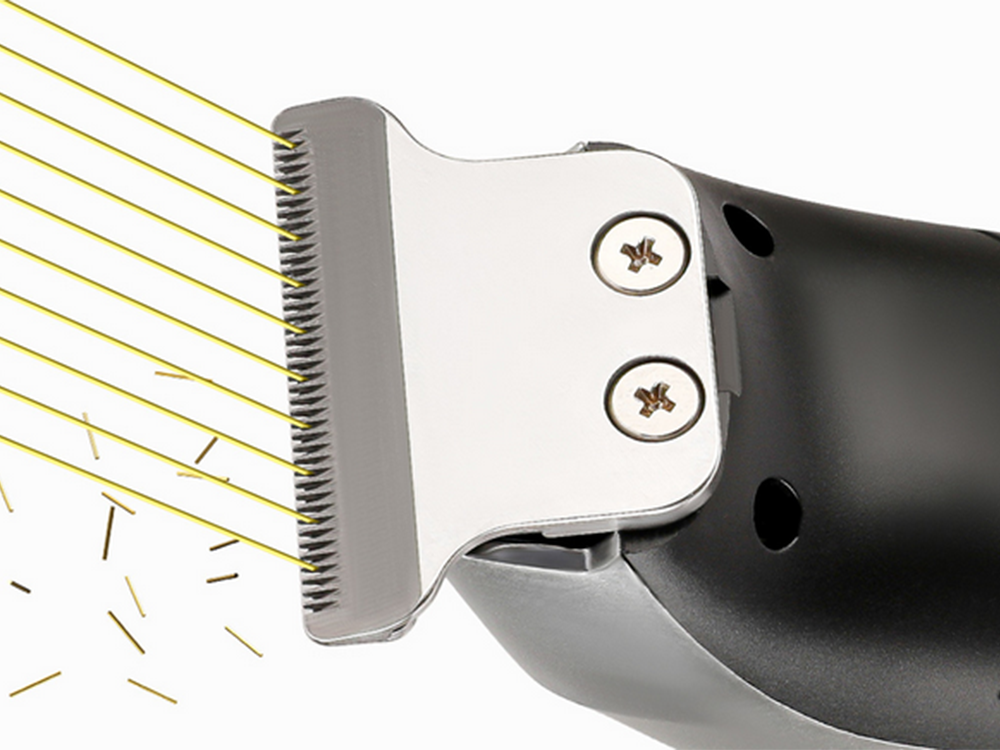 Hair and Beard Trimmer KH002 with Attachments, 7W