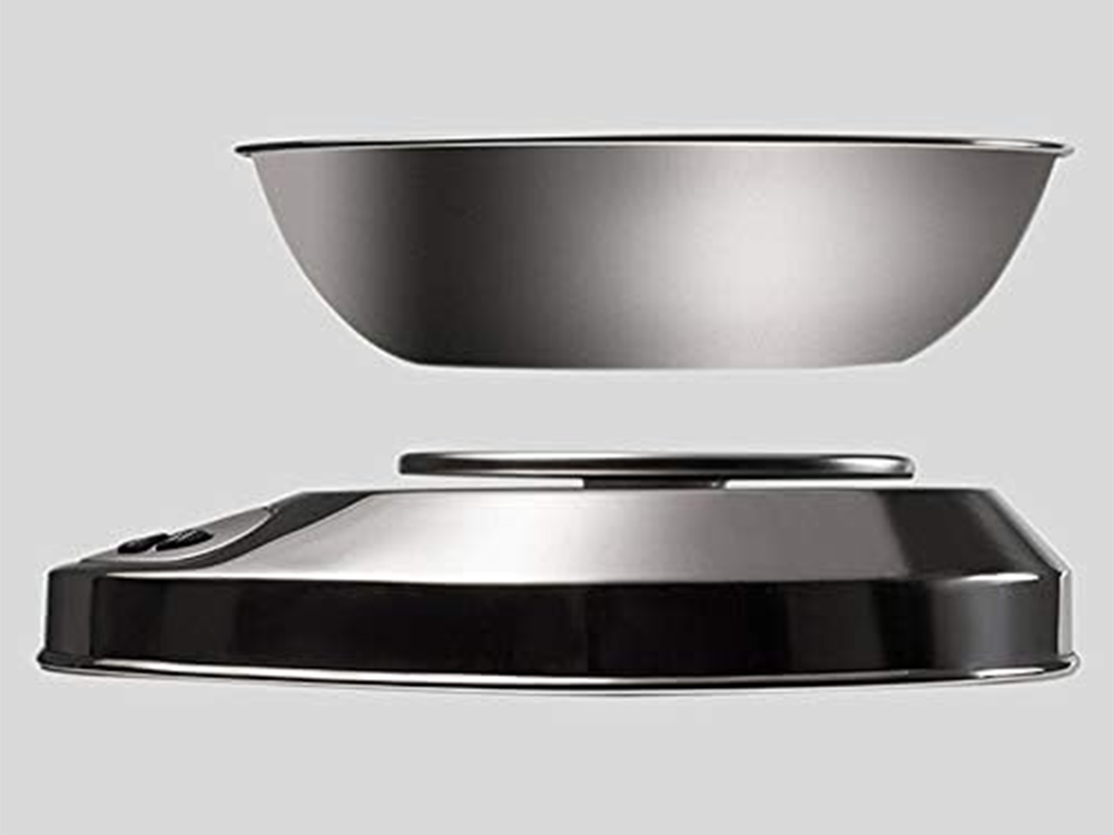 Digital Kitchen Scale with Stainless Steel Bowl, 5kg/1g Precision Food Scale