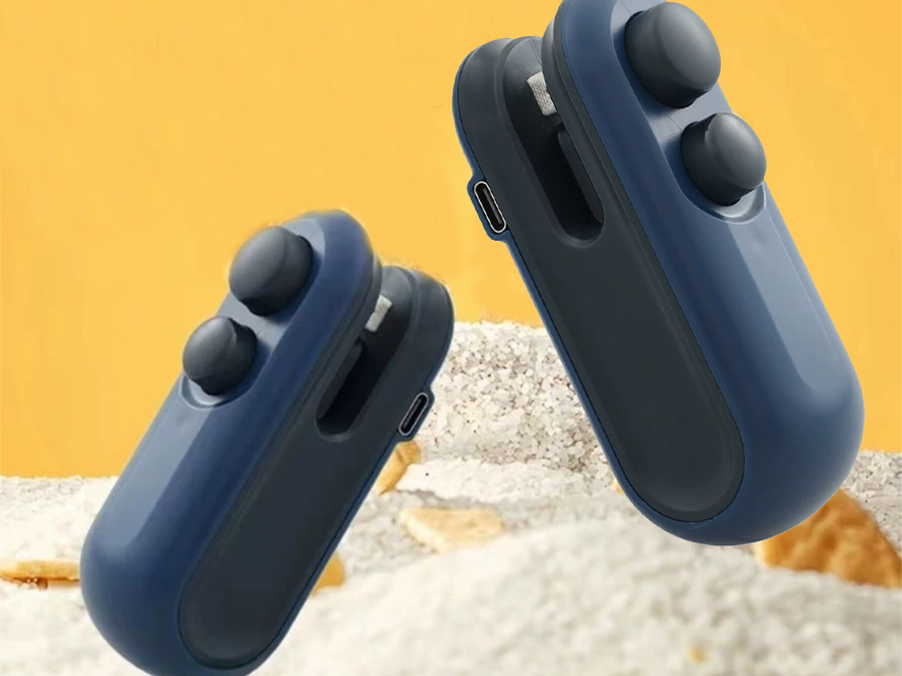 2-in-1 Wireless Mini Bag Sealer and Cutter with Magnet USB