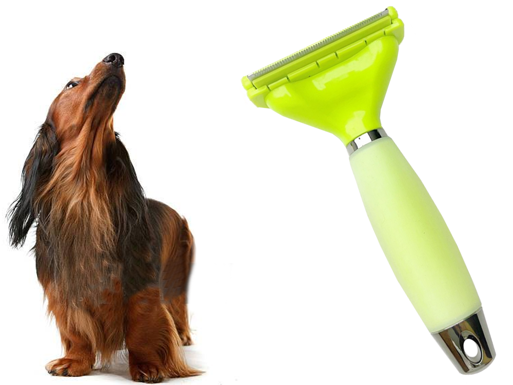 Pet Hair Trimmer for Dogs, Cats and Horses, Stainless Steel, Green