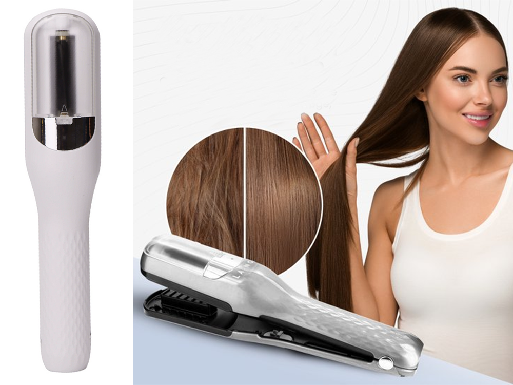USB Rechargeable Split End Trimmer for Hair Styling, white