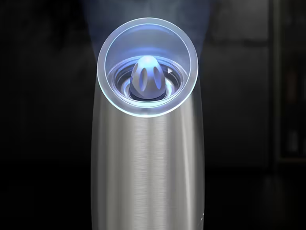 Electric Gravity Pepper and Salt Grinder with LED Light