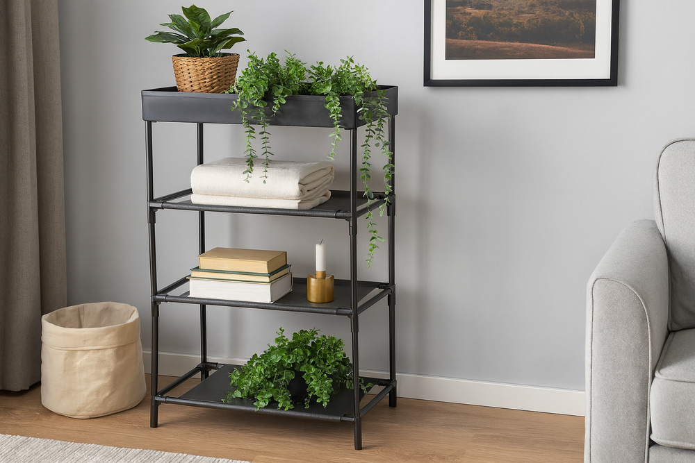 5-Tier Shoe Rack Organizer, Lightweight Storage Shelf for Closet and Entryway