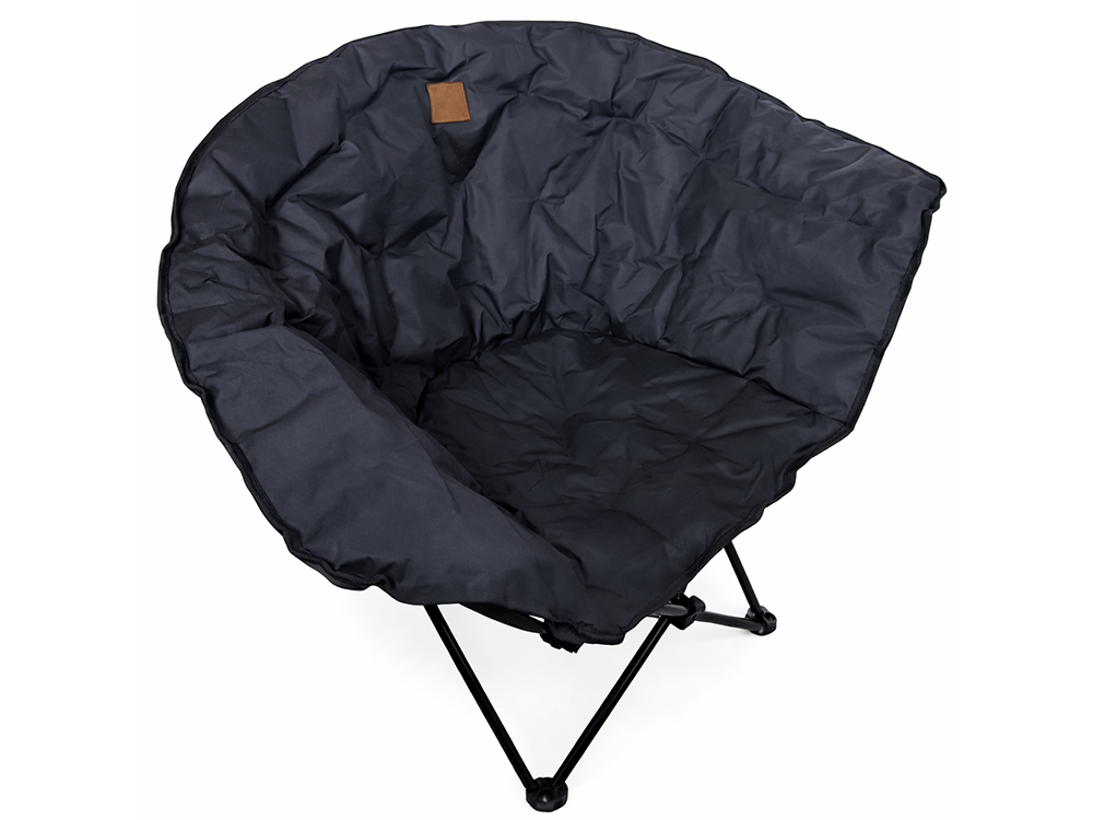 Sulankstoma turistinė kėdė XL 143799, juoda