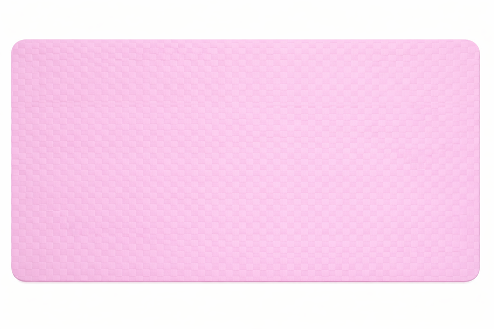 Thick Exercise Mat for Yoga Pilates and Fitness 180x60cm, Pink