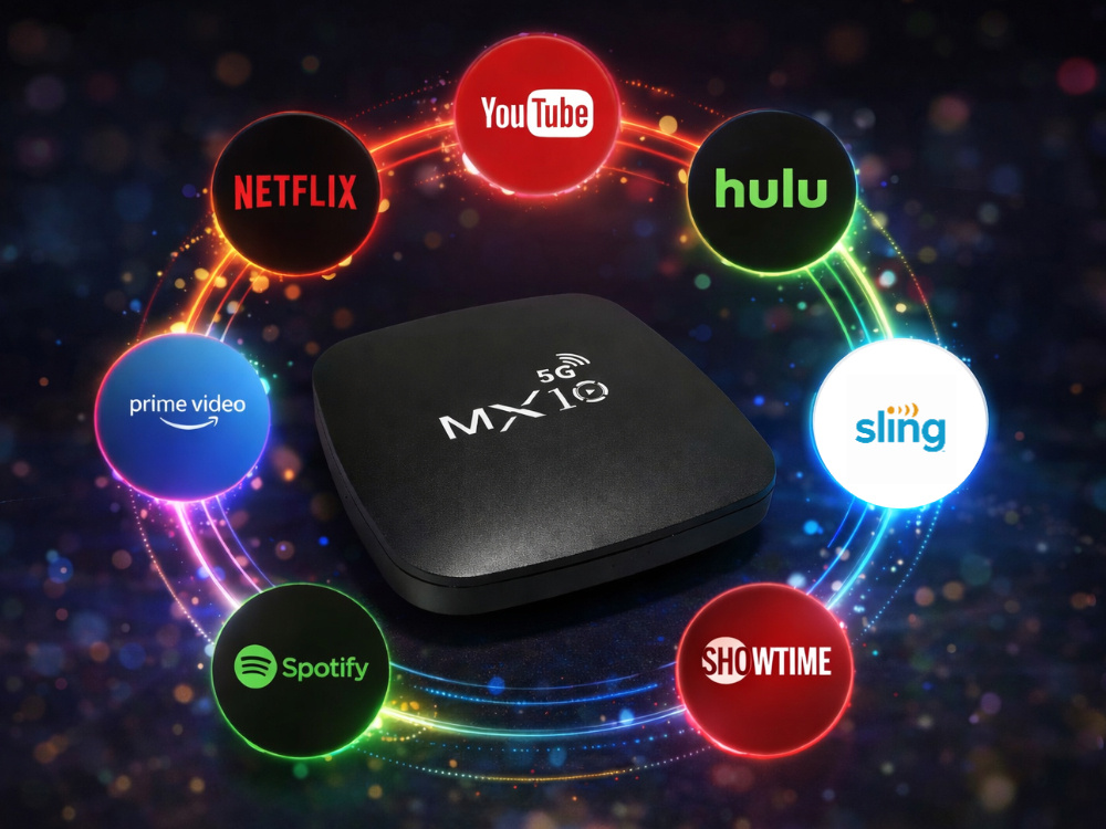 Smart TV Box Android 4K Ultra HD Media Player WiFi 5G 2/16GB