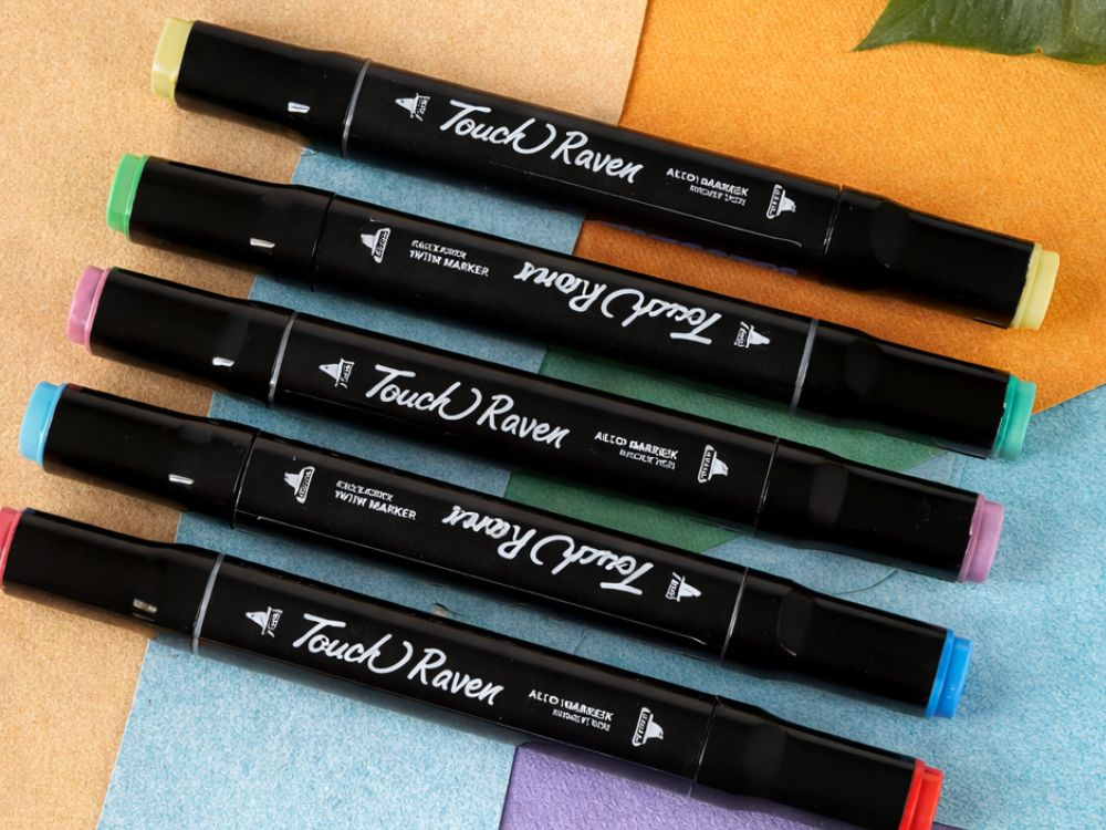 Touch Dual Tip Alcohol Markers Set 80 Pcs, Art Sketching Pens with Case