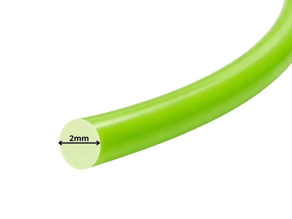 Trimerio valas DIVODV 15m, 2mm, žalias