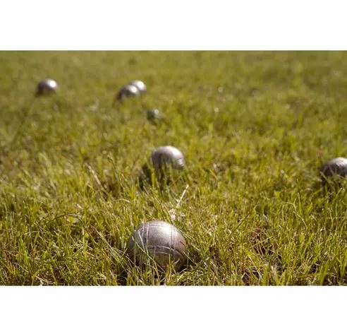 Kruzzel Boules Pétanque Set (6 Balls + Case)