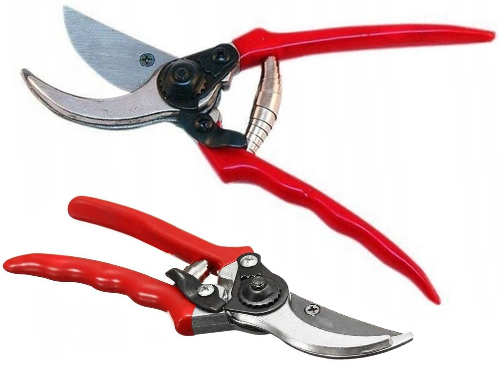 Hand Pruner Shrub Pruning Shears Garden Tool, Red
