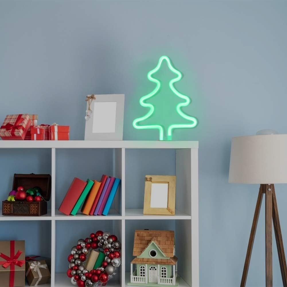 Forever Neon Decorative LED Lamp Lighting with USB, CHRISTMAS TREE
