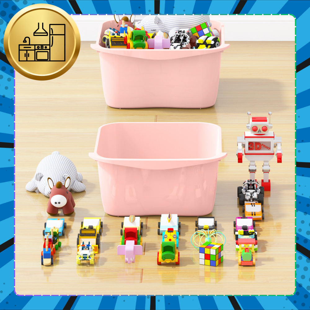 Rack for Toys Documents Clothes Plastic Container Cabinet on Wheels