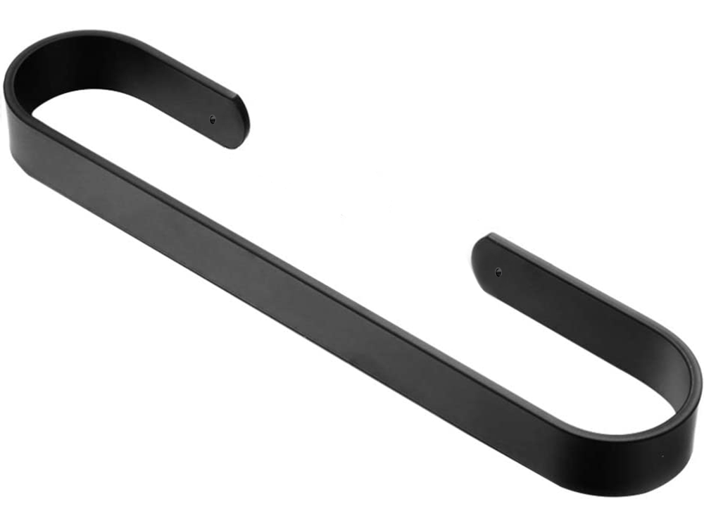 Sieninis rankšluosčių pakabos rėmas iš metalo, 30 cm, juodas