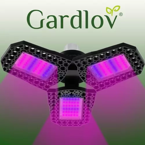 Gardlov 20440 LED Plant Grow Light 108 LED E27 8W