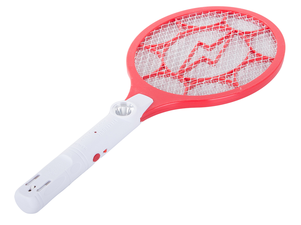 Rechargeable Electric Fly Swatter with LED Flashlight