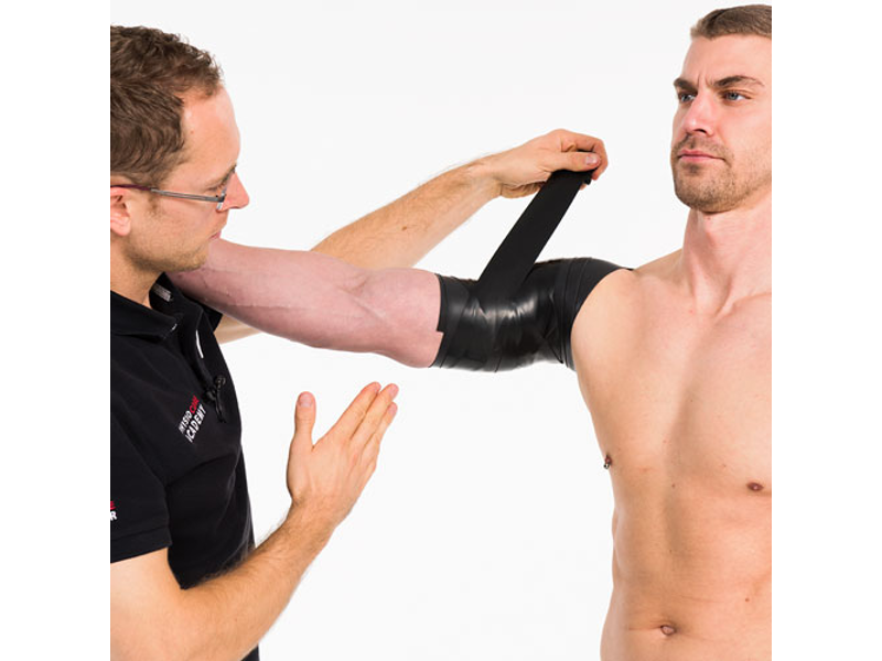 4Fizjo Floss Band Rehabilitation Tape, 1.5 mm, Black